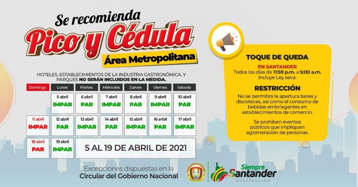 Toque de queda y ley seca desde las 12 de la noche todos los días ...
