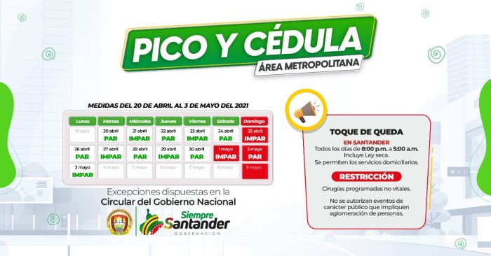 Pico y cédula