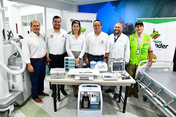 207 equipos médicos donados