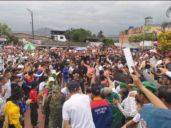 Petro en El Tarra