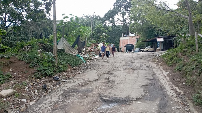 Mala vialidad en Vericute