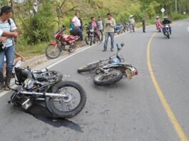 Accidentes en moto