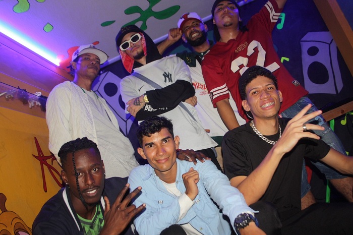 Ellos son los integrantes del colectivo RDS de Floridablanca. Foto suministrada
