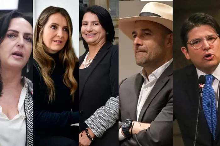 Este sábado se reúnen en Bucaramanga los 5 precandidatos presidenciales del Centro Democrático. Foto: Archivo del CD