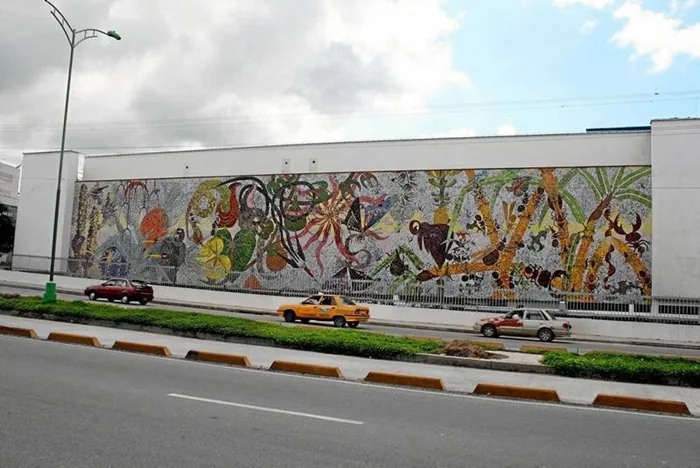 Sobre el gran mural de Cañaveral será el conversatorio de este viernes en la Casa Paraguitas. Foto suministrada