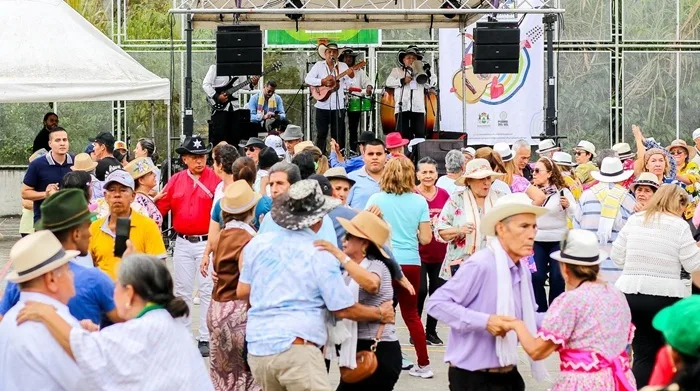 La cita del domingo con la música carranguera es en la vereda San Ignacio. Foto: Archivo