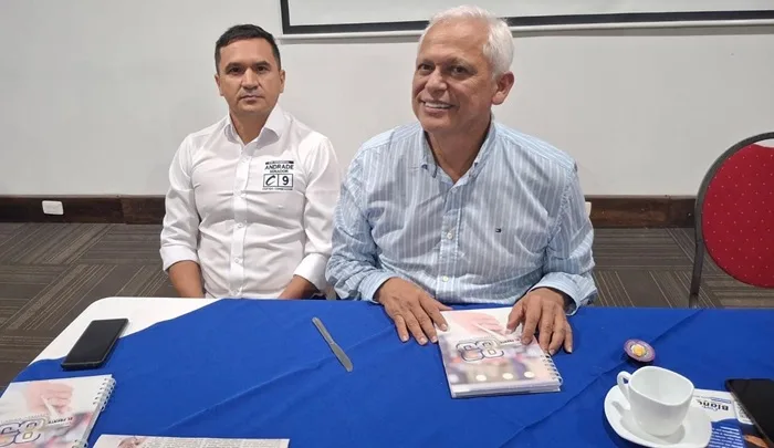 Hernán Francisco Andrade aspira curul en el Senado con el No 9 en la lista del partido Conservador. Foto: Ciudad Florida