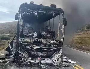 Bus quemado